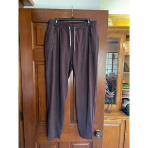 Vuori Dark Brown Ponto Performance Joggers